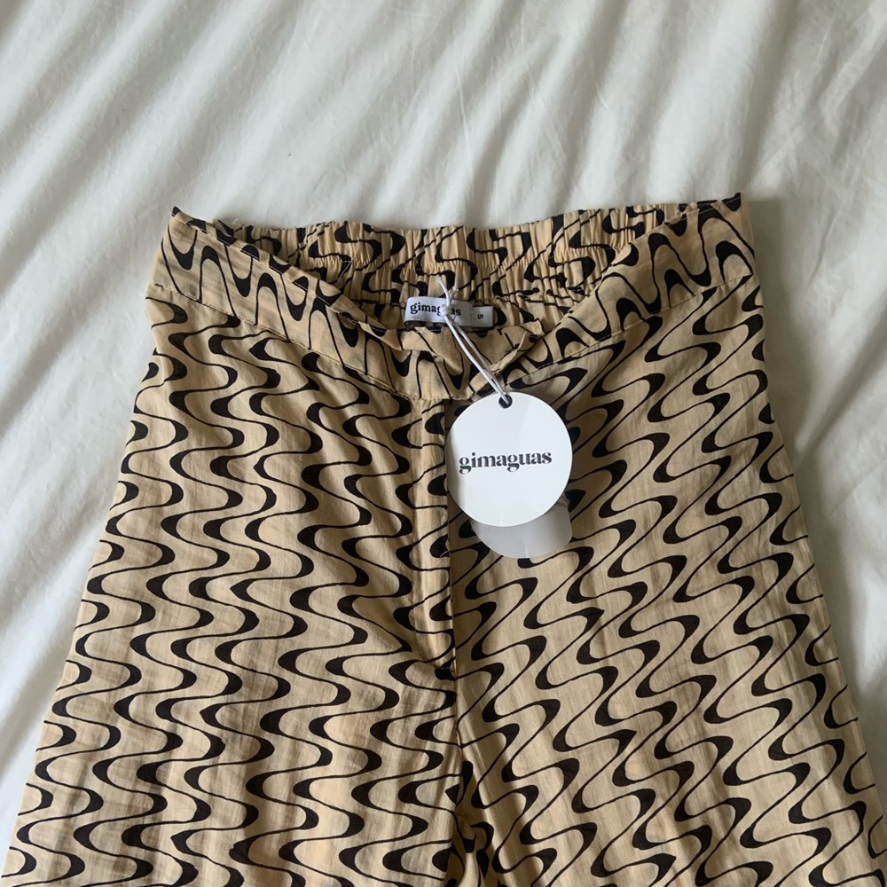 gimaguas disco pants in black